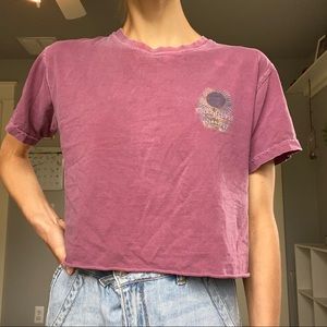 Cropped tee